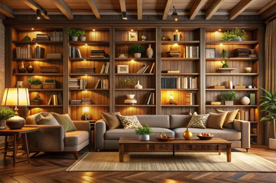 Living room wall unit